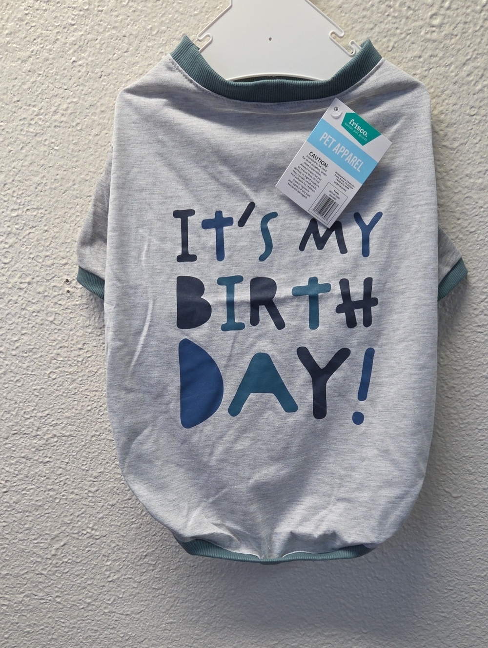 Pet Birthday Tee - "It's My Birthday!"‎